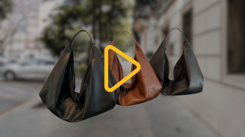 Велика сумка-шоппер хобо